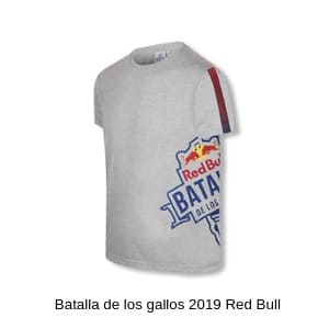 Camiseta Red Bull Batalla de los Gallos 2019 en color gris